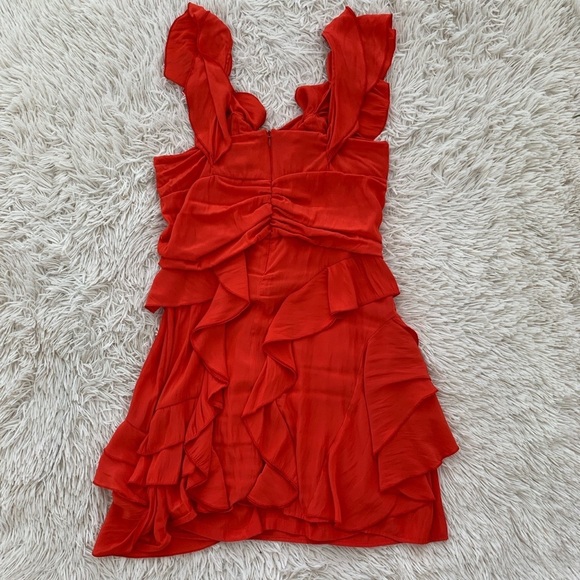 Worn once Koch Bridget Red Dress sz S - Picture 8 of 9